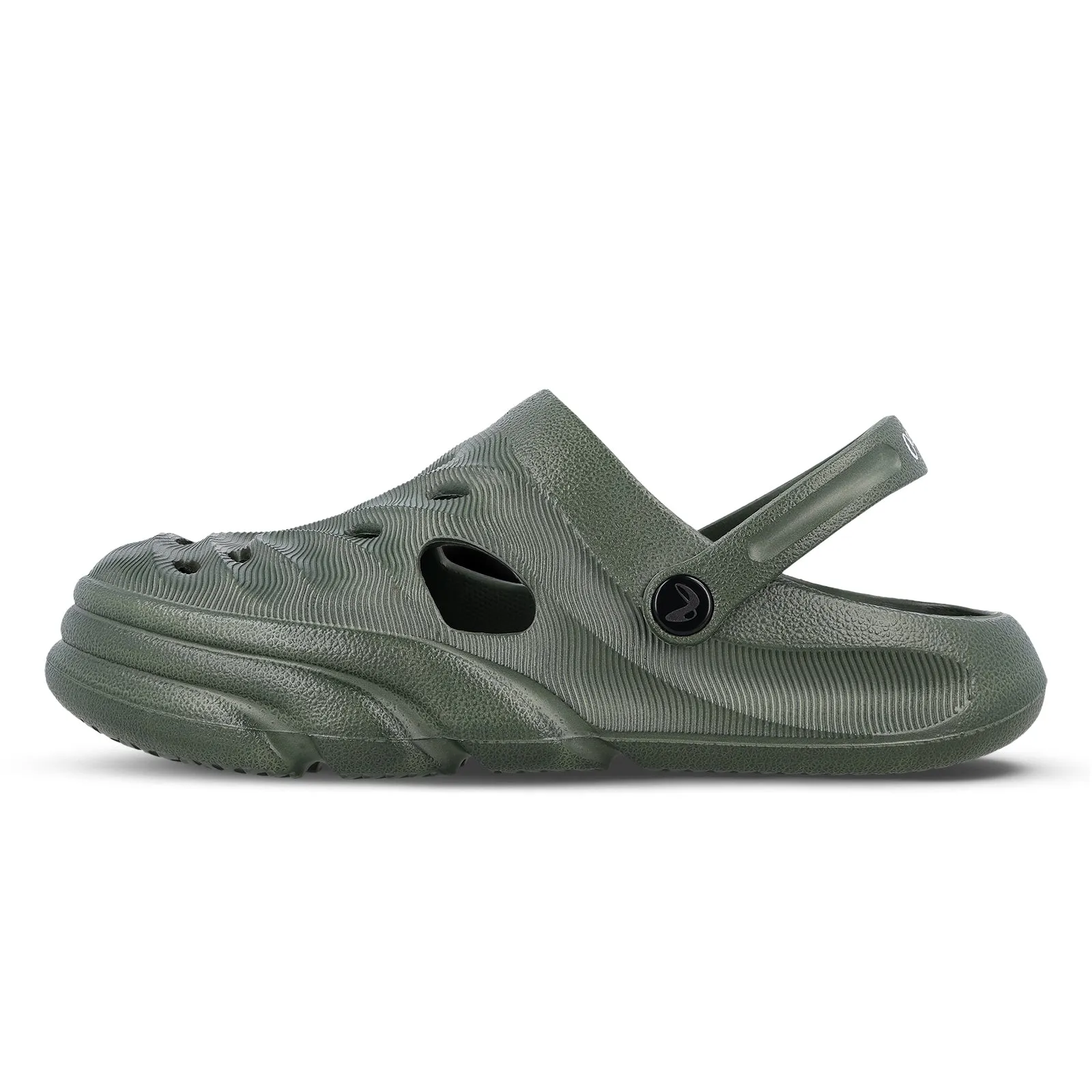 Stylish Outdoor Sandals Easy Go Men's Clogs  - WC8732 Olive