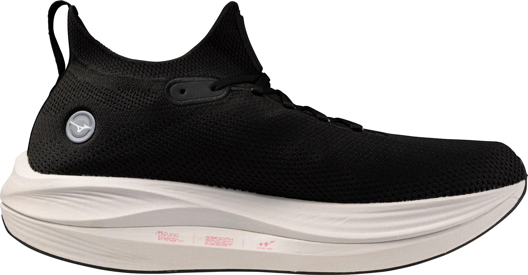 Durable Build Bright Neon Mizuno Neo Vista Running Shoes - Black