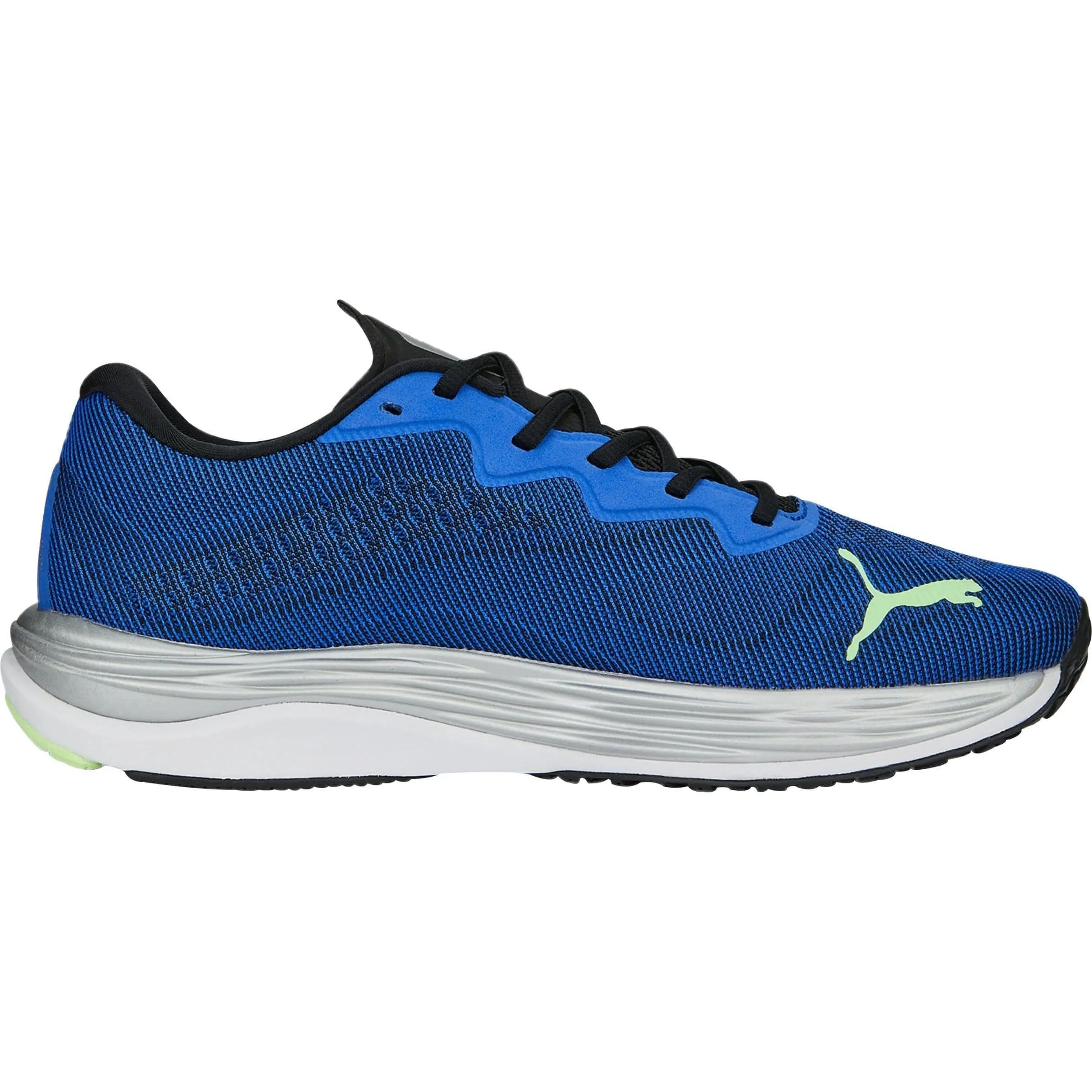 Puma Velocity Nitro 2 Mens Running Shoes - Blue Camera Look Foam Lining Running Errands