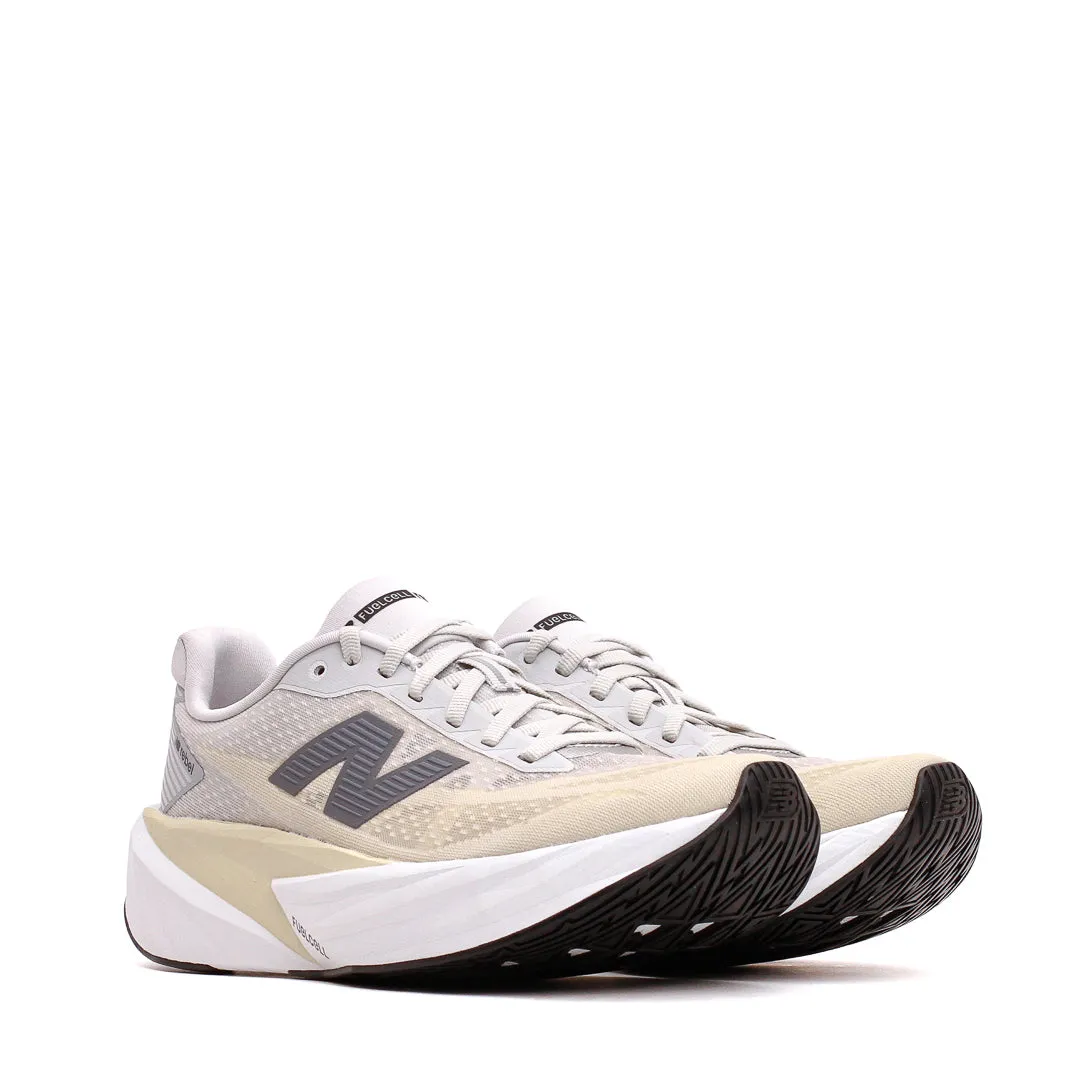 New Balance Women FuelCell Rebel v5 Linen Grey Matter WFCXLX5 Memory Foam