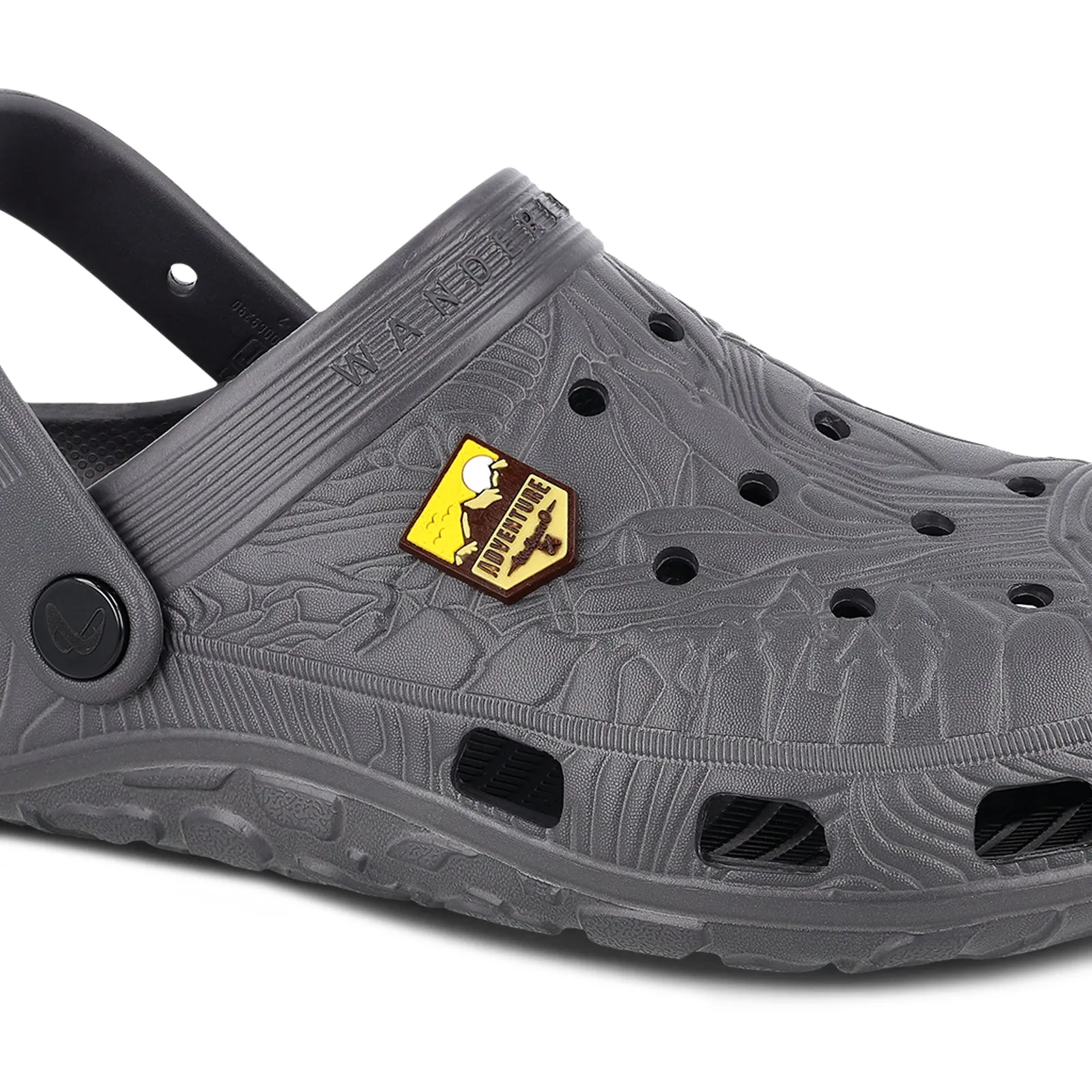 Quick Outing Men's Clogs  - WC8801 Dark Grey