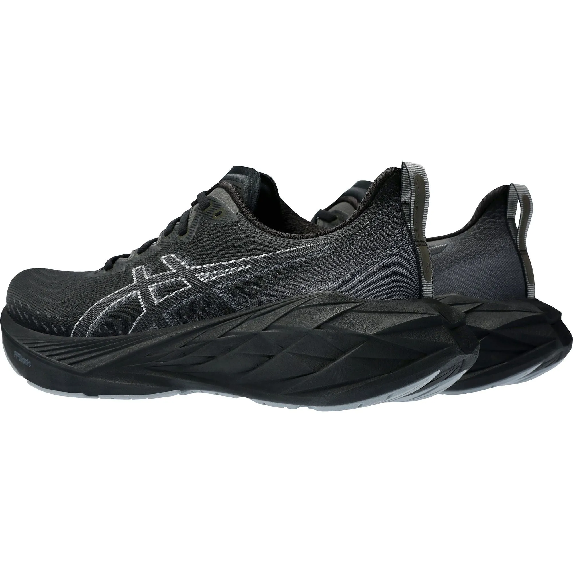 Asics NovaBlast 4 Mens Running Shoes - Black Rubber Sole