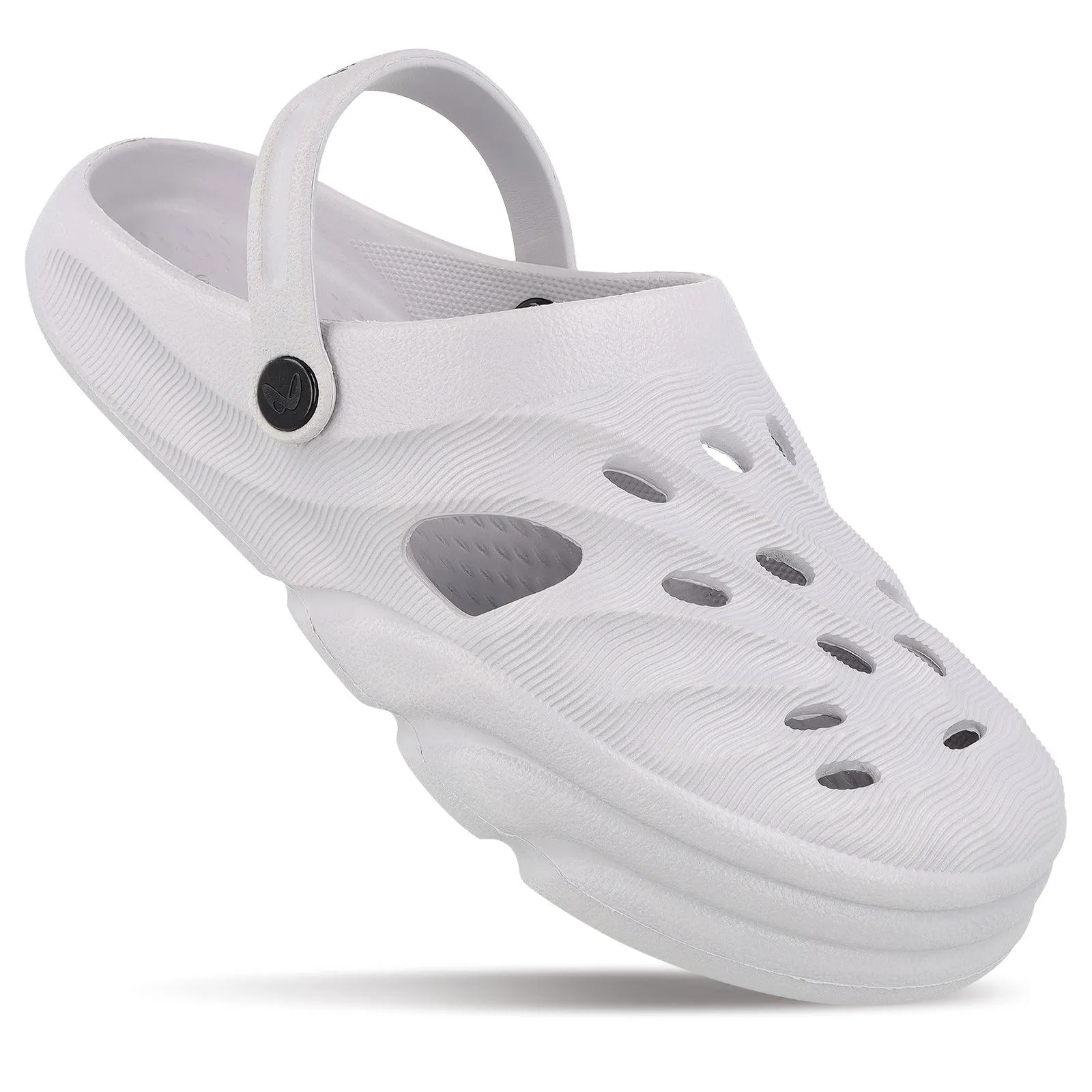 Men's Clogs  - WC8732 Light Grey Chic Casual Footwear