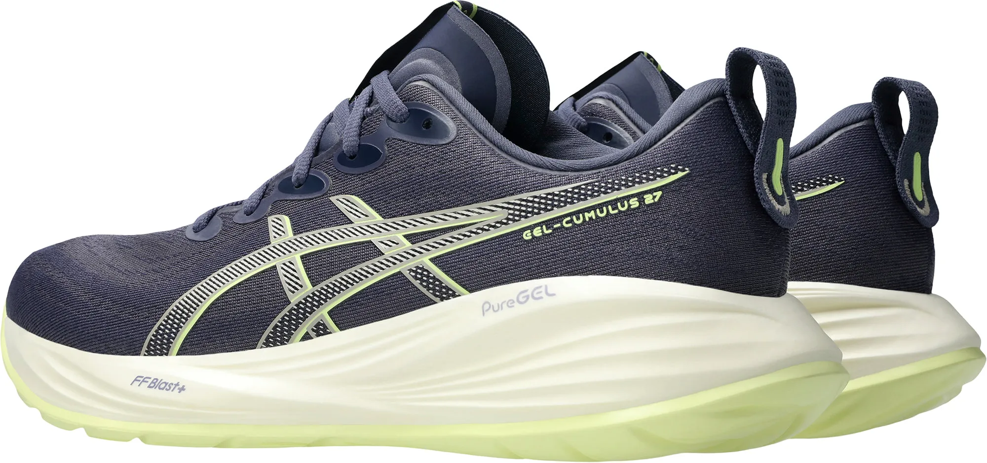 Asics Gel Cumulus 27 Mens Running Shoes - Blue Comfort Toe Protection