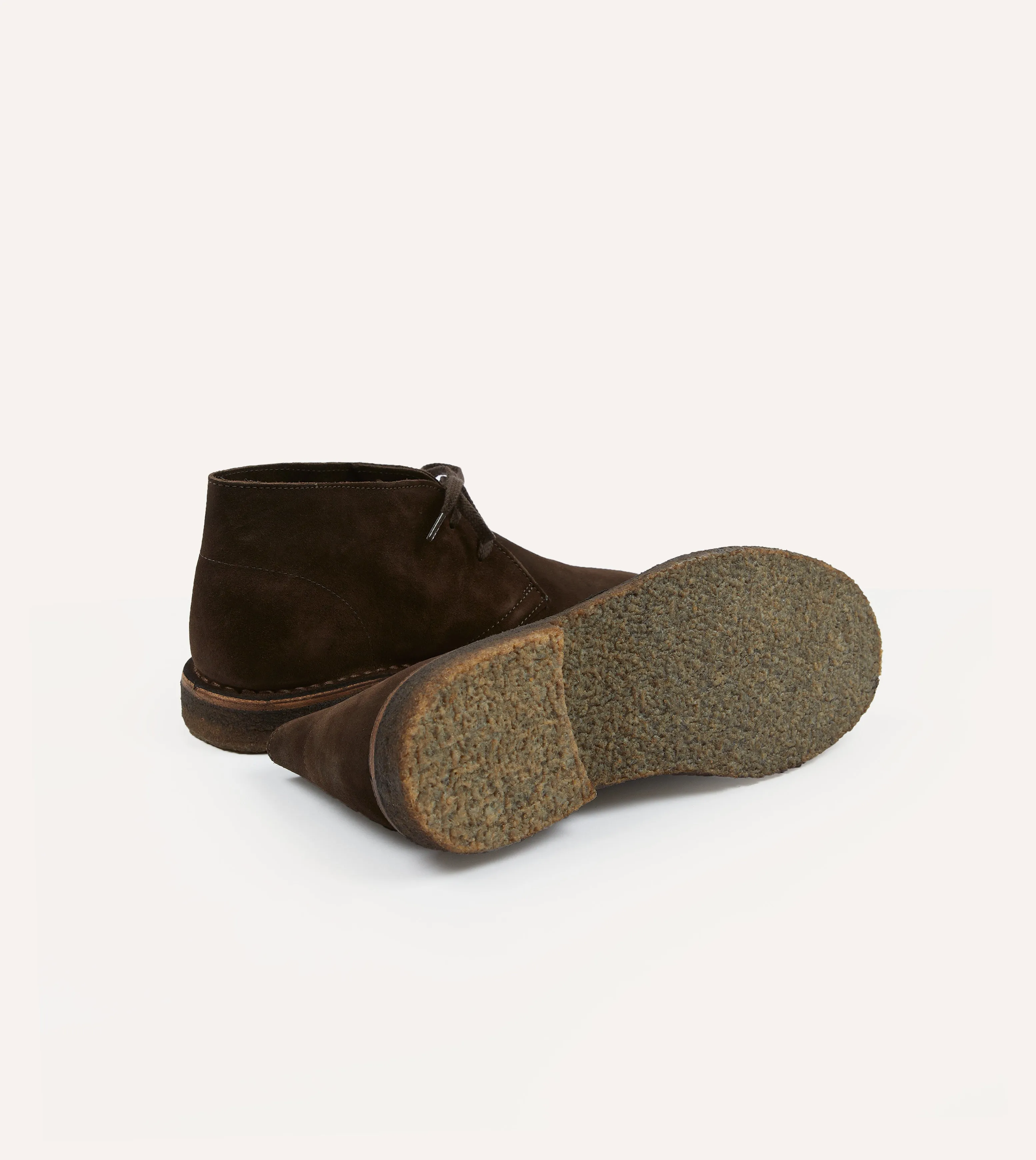 Office Cool Clifford Desert Boot Dark Brown Suede