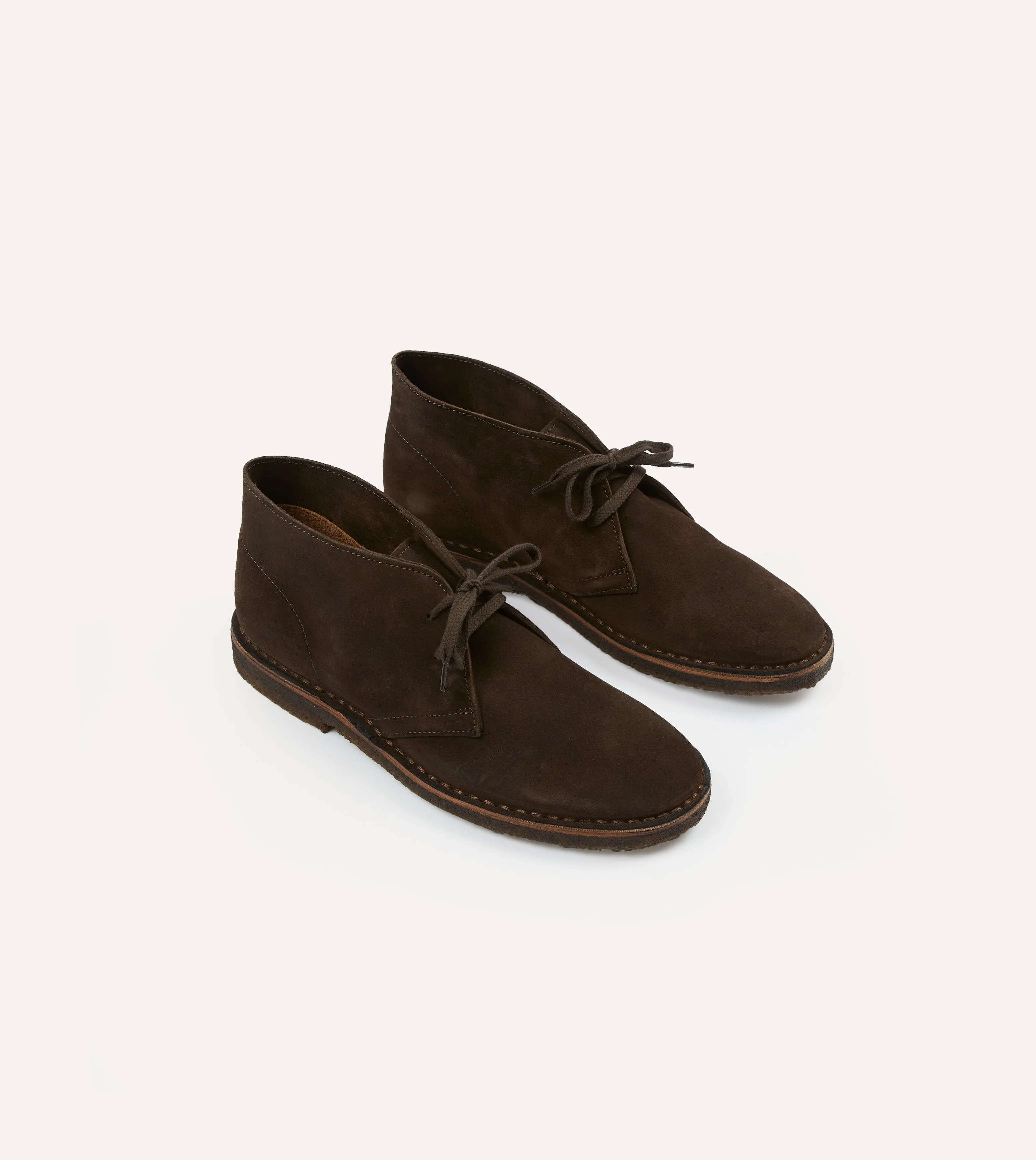 Clifford Desert Boot Dark Brown Suede Spring Jump