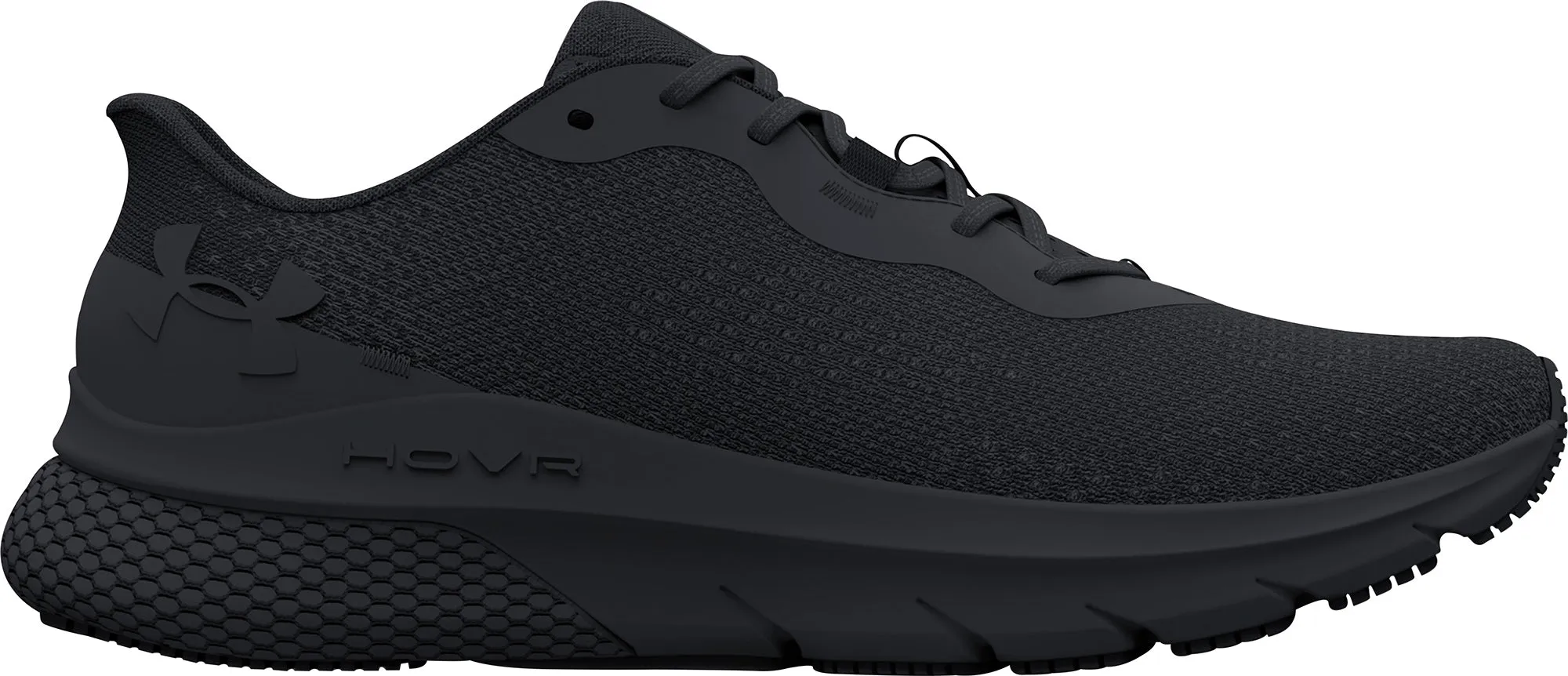 Under Armour HOVR Turbulence 2 Mens Running Shoes - Black Curve Hug Kind Glow