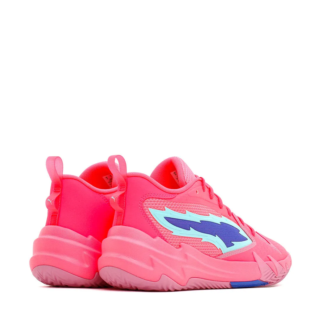 Biomechanical Support Plate Interlocking Traction Puma Basketball Junior Scoot Zeros Team Pink 310416-02
