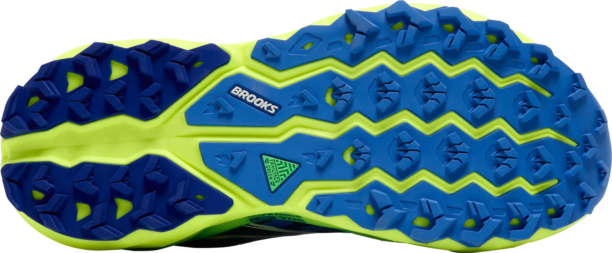 Comfort Ankle Brooks Cascadia 19 Mens Trail Running Shoes - Blue