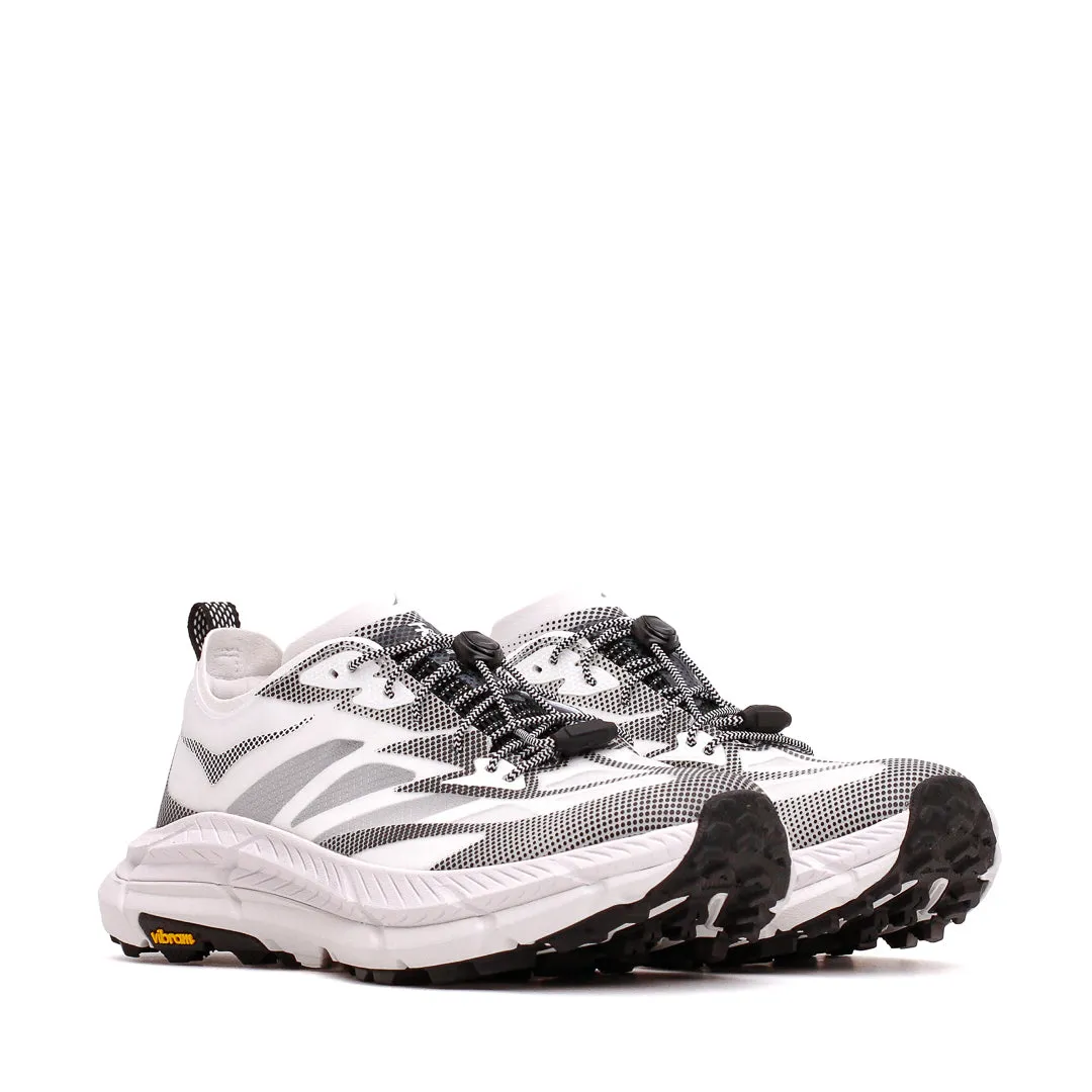 Hoka One One Unisex Mafate Speed 4 Lite TS White Black Core 1168971-WBLC Flexible Design
