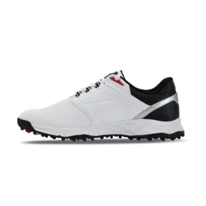 New Balance Mens Fresh Foam Elevate SL Golf Shoe - WHITE / RED / BLACK Every Swing Stability Power