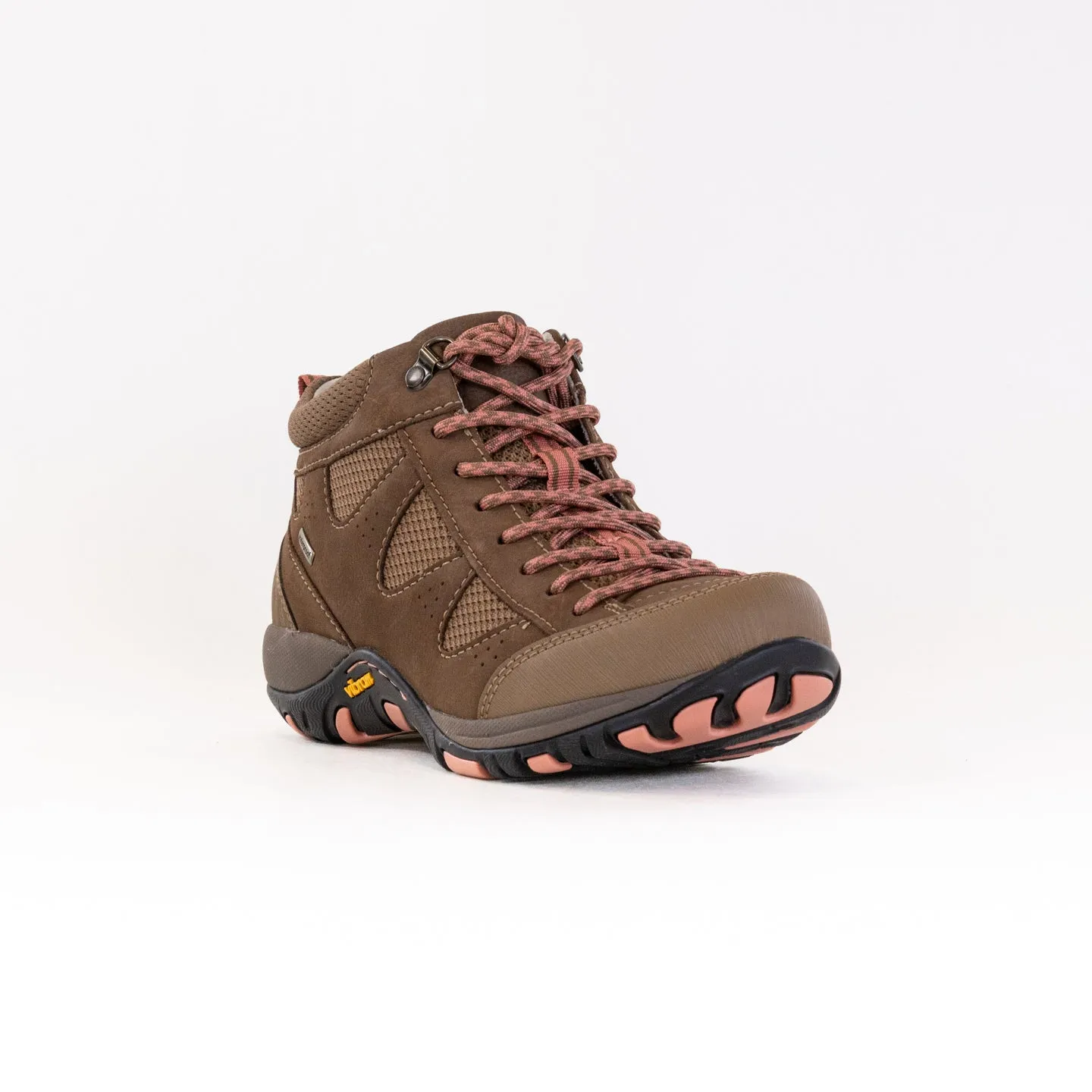 Outdoor Travel Dansko Perrin Waterproof (Women's) - Morel Milled Nubuck
