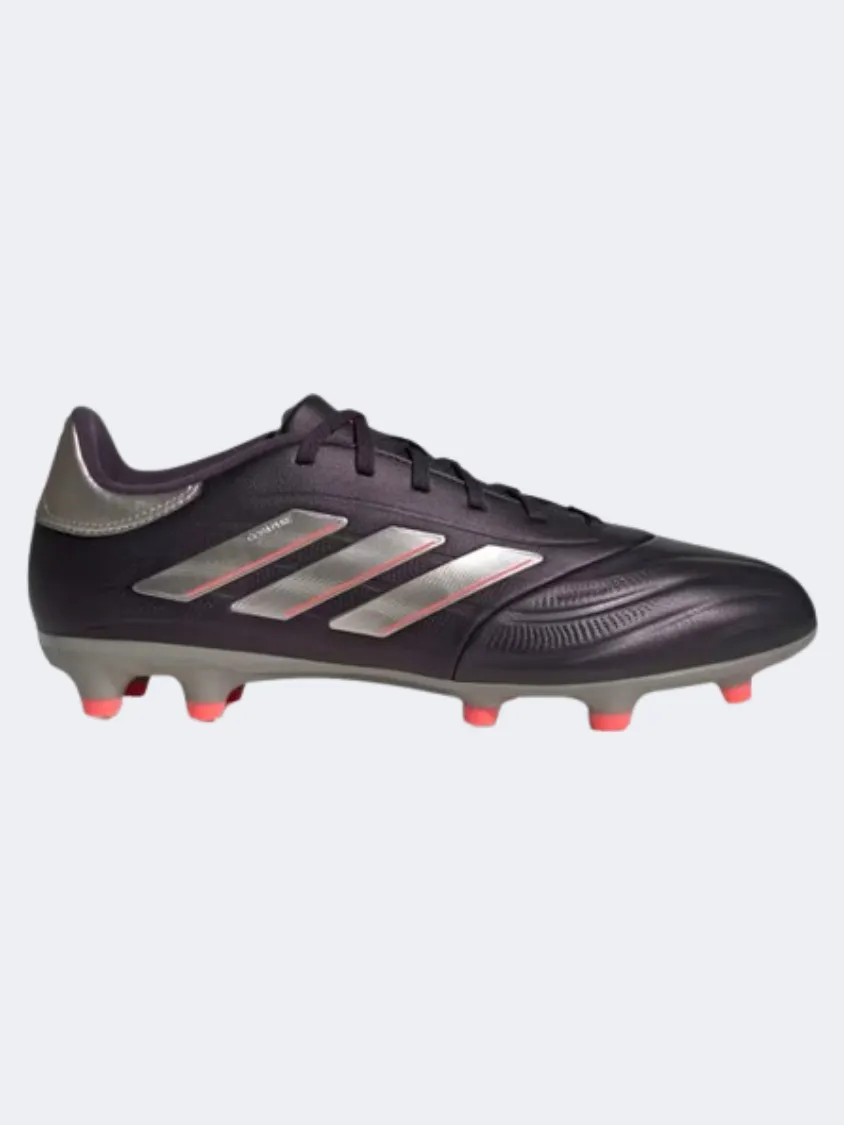 Adidas Copa Pure 2 League Men Football Shoes Black/Platinum/Turbo Game Agility Low Profile