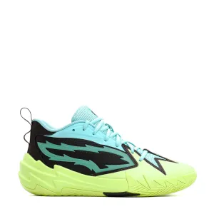 Puma Basketball Junior Scoot Zeros Team Blue Green 310416-05 Torque Control Frame High Rebound Insole