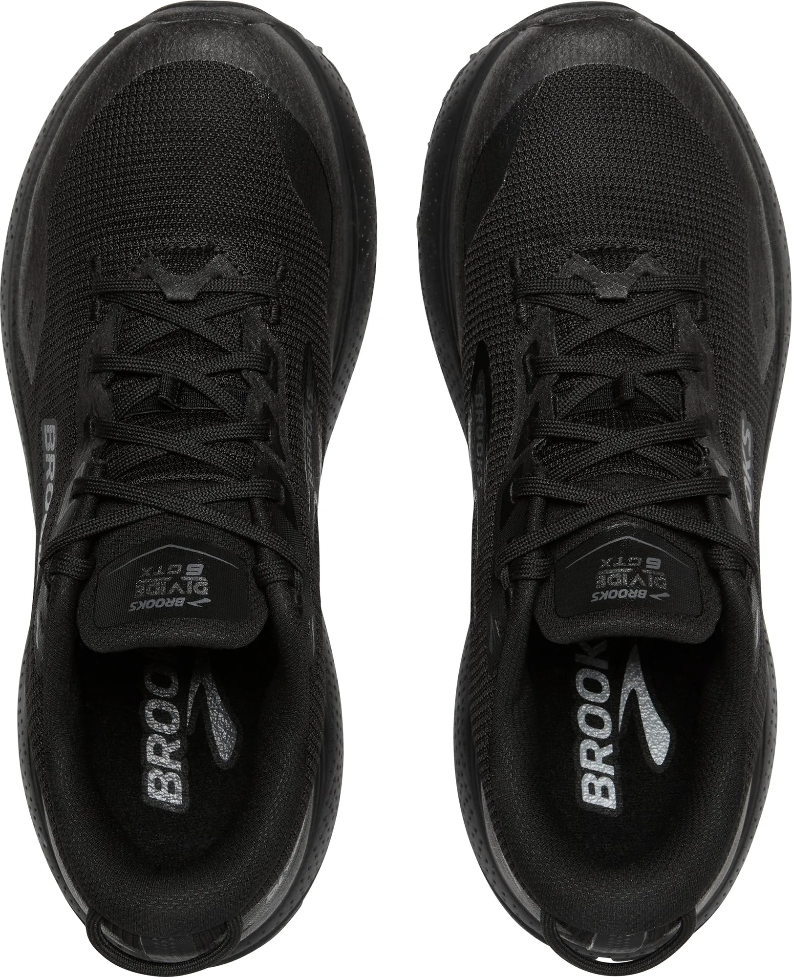 Brooks Divide 6 GORE-TEX Mens Trail Running Shoes - Black Padded Comfort Wellness Seekers