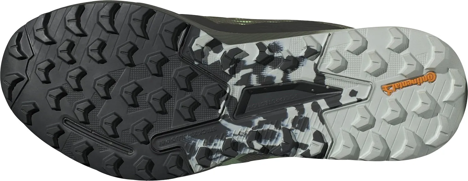 adidas Terrex Agravic Flow 2 GORE-TEX Mens Trail Running Shoes - Green Commute Light Hiking