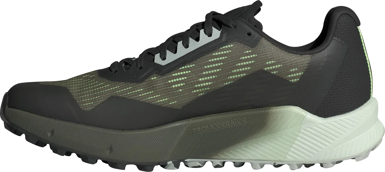 Supportive Core All Ages Daily Essential adidas Terrex Agravic Flow 2 GORE-TEX Mens Trail Running Shoes - Green