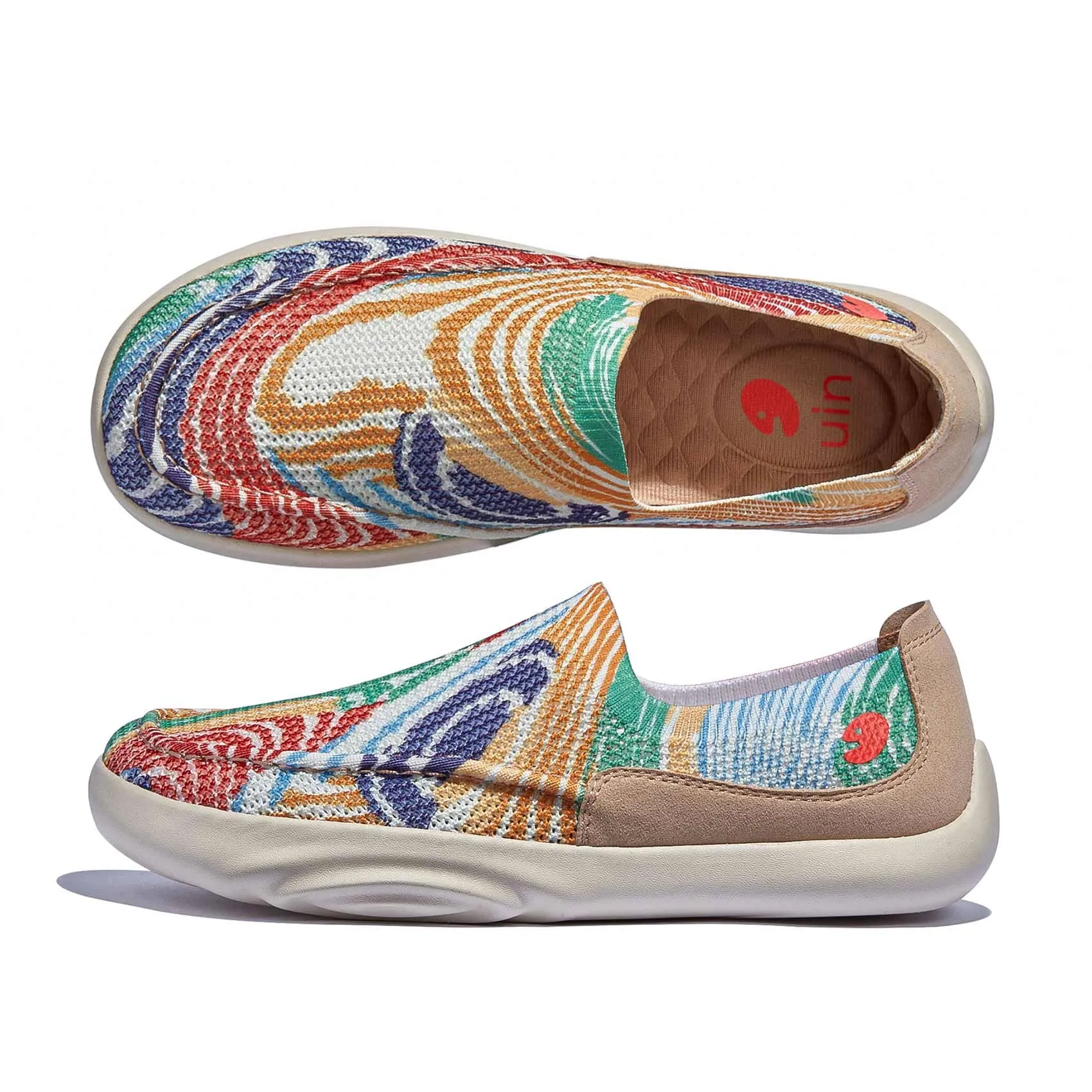 Light Steps Neat Design Ocean Currents Mojacar I Women