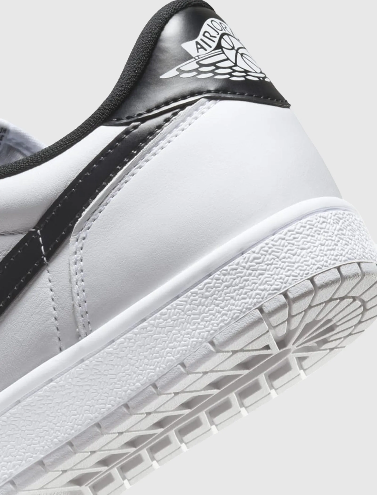 AIR JORDAN 1 LOW 85 "WHITE/BLACK" Non Slip Office Workers