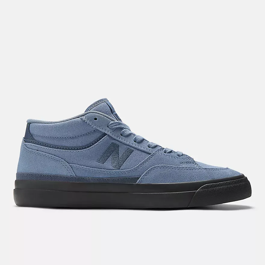 New Balance Numeric Franky Villani 417 Skateboard Shoes - Mercury Blue / Black Side Support