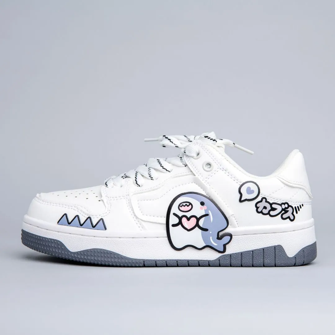 All Weather Fit Slip   On Ultra Chubby Kabbu Sharku Casual White Sneakers - Women's