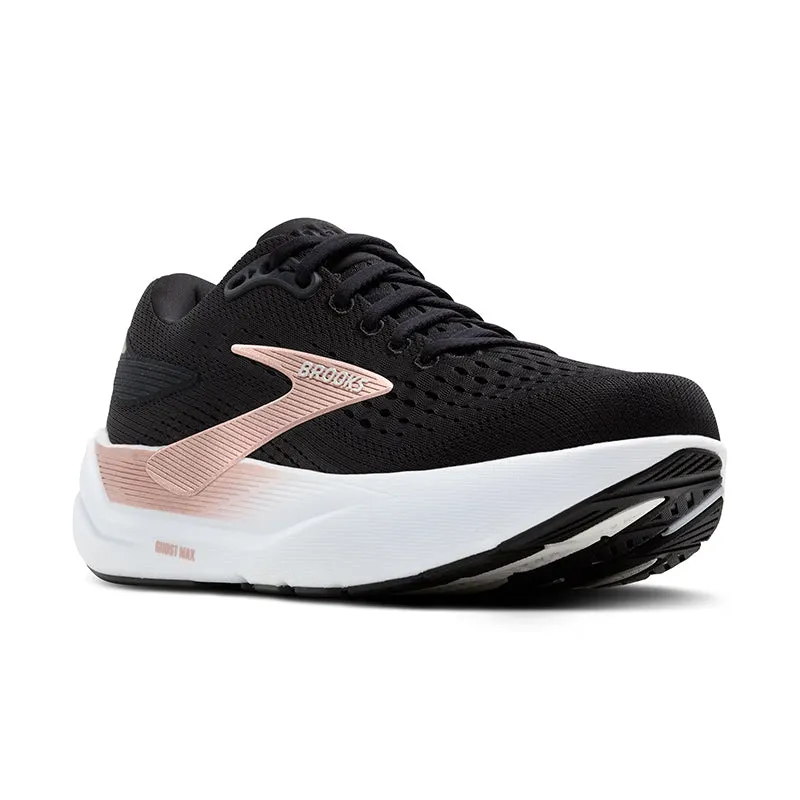 Women's Ghost Max 3 Black/Black/Rose Gold Synthetic Upper Comfort Curve