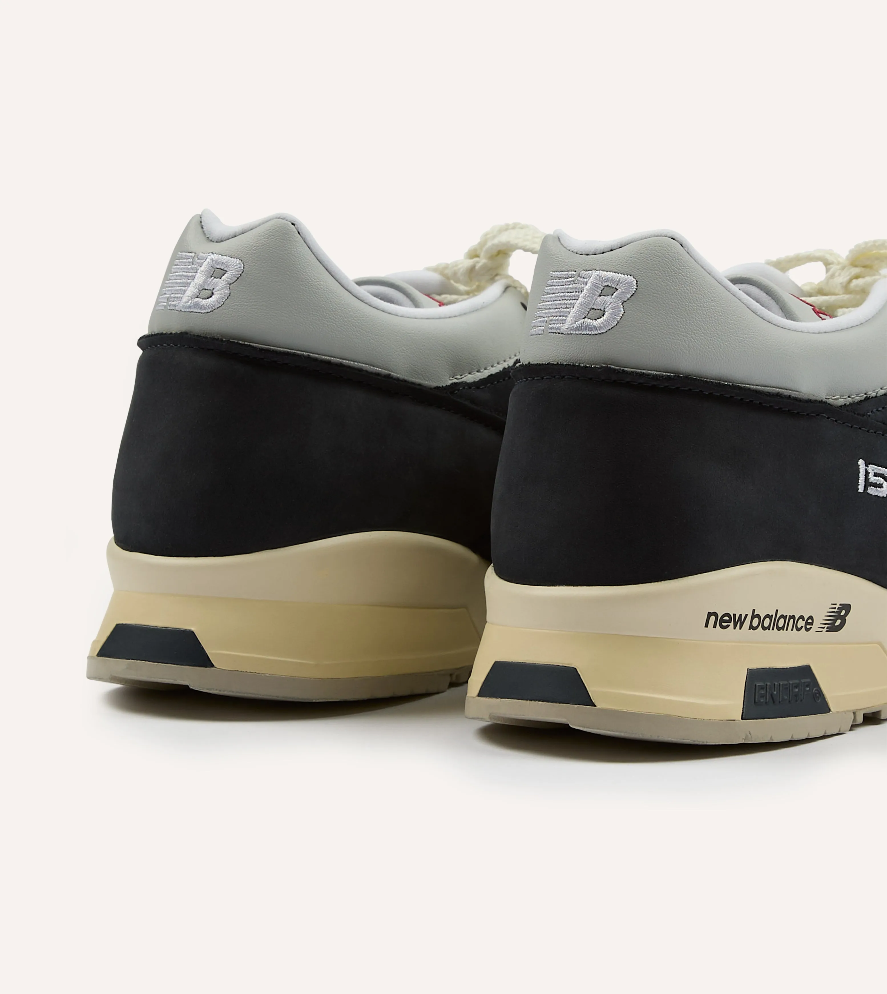 Dark Edge New Balance Navy Vintage Sport Made in UK 1500 Trainers
