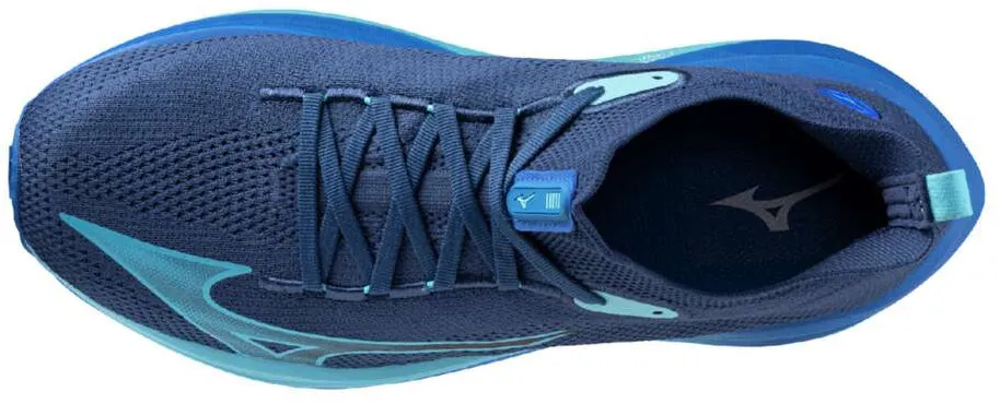 Reinforced Seams Mizuno Neo Vista Mens Running Shoes - Blue