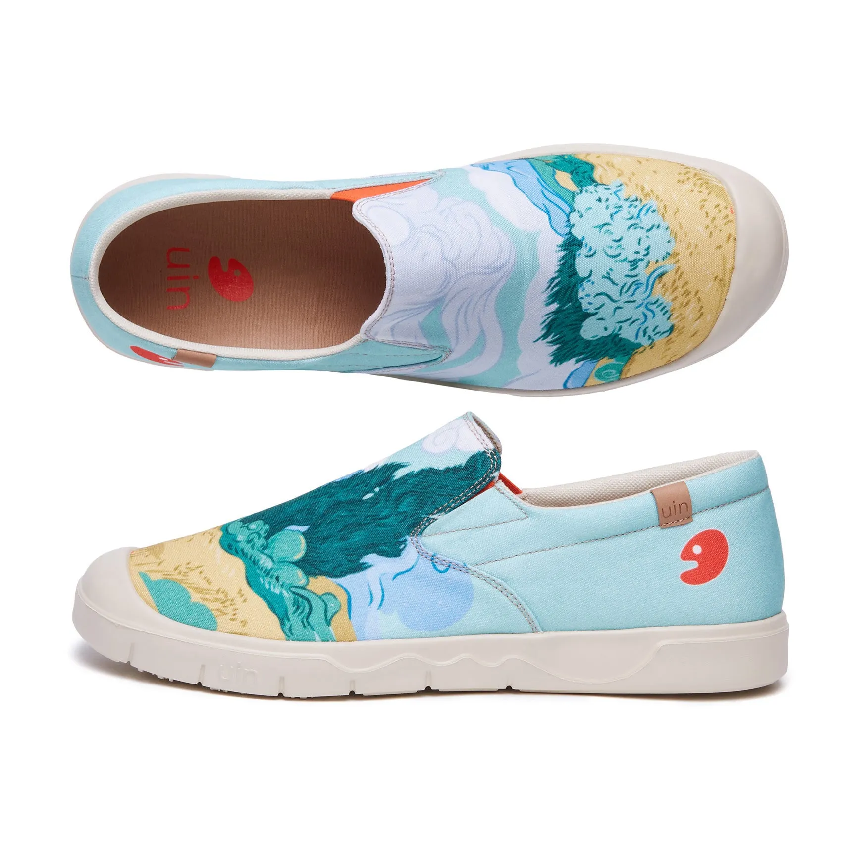 Pro Grip Van Gogh Wheatfield with Cypresses Cadiz Women