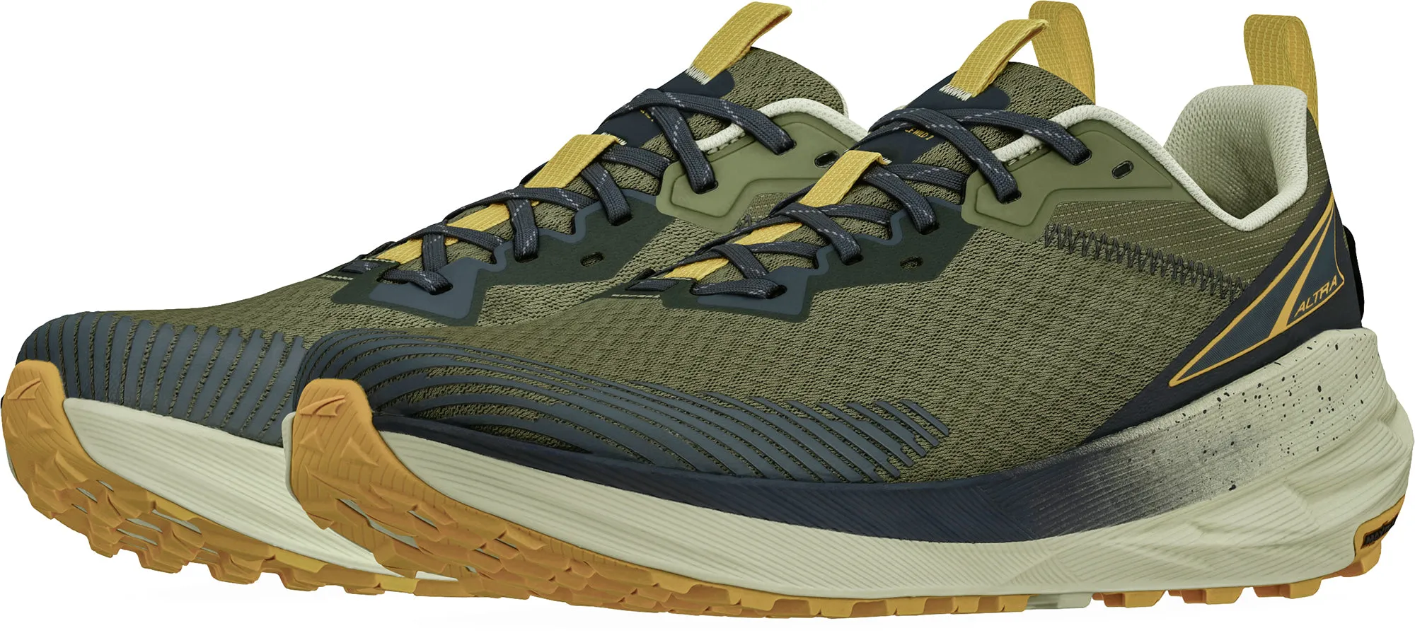 water proof Breathable Altra Experience Wild 2 Mens Trail Running Shoes - Green