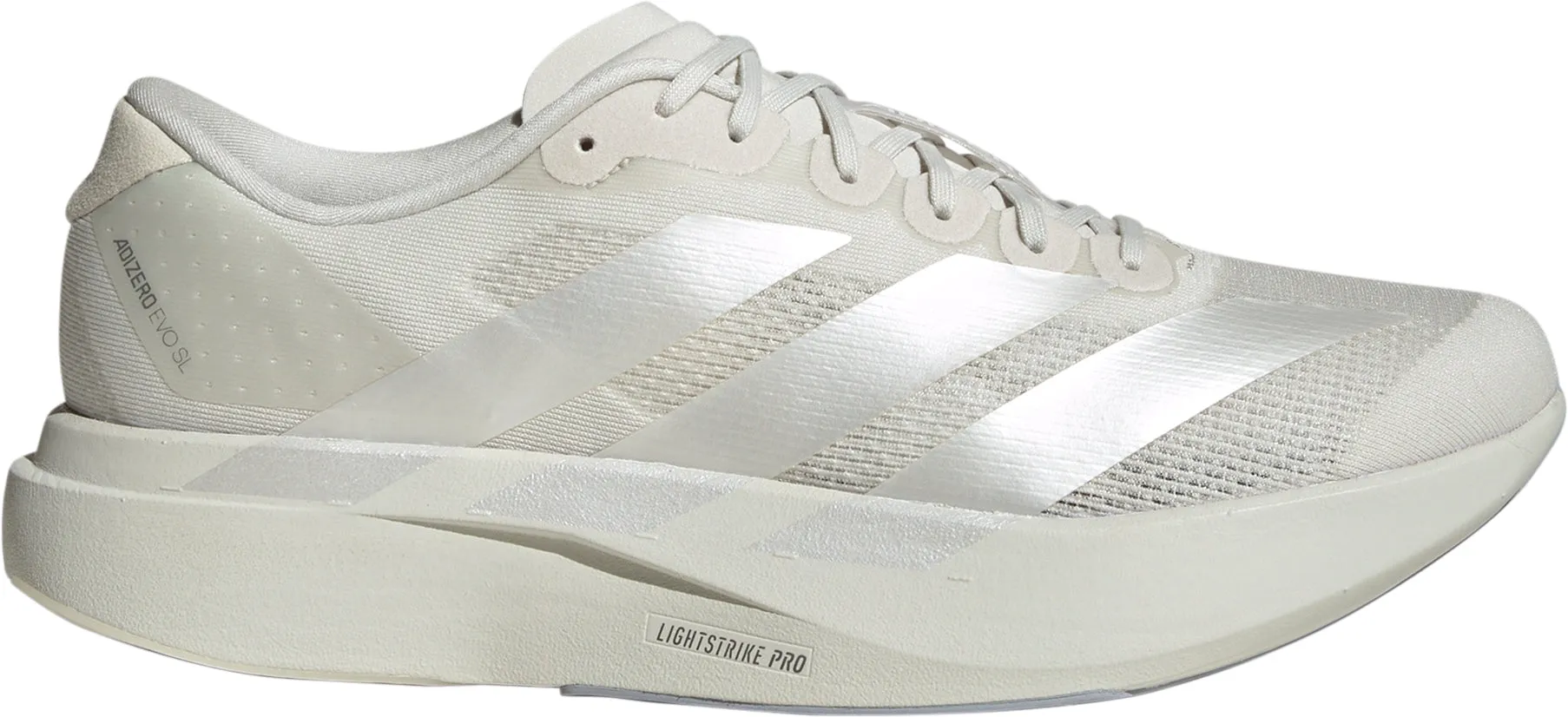 Light Step shape fit adidas Adizero EVO SL Mens Running Shoes - Grey