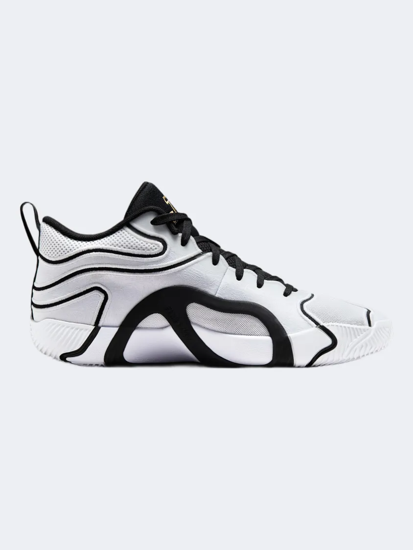 Elite Grip Nike Tatum 3 Tunnel Walk Men Basketball Shoes White/Black/Gold