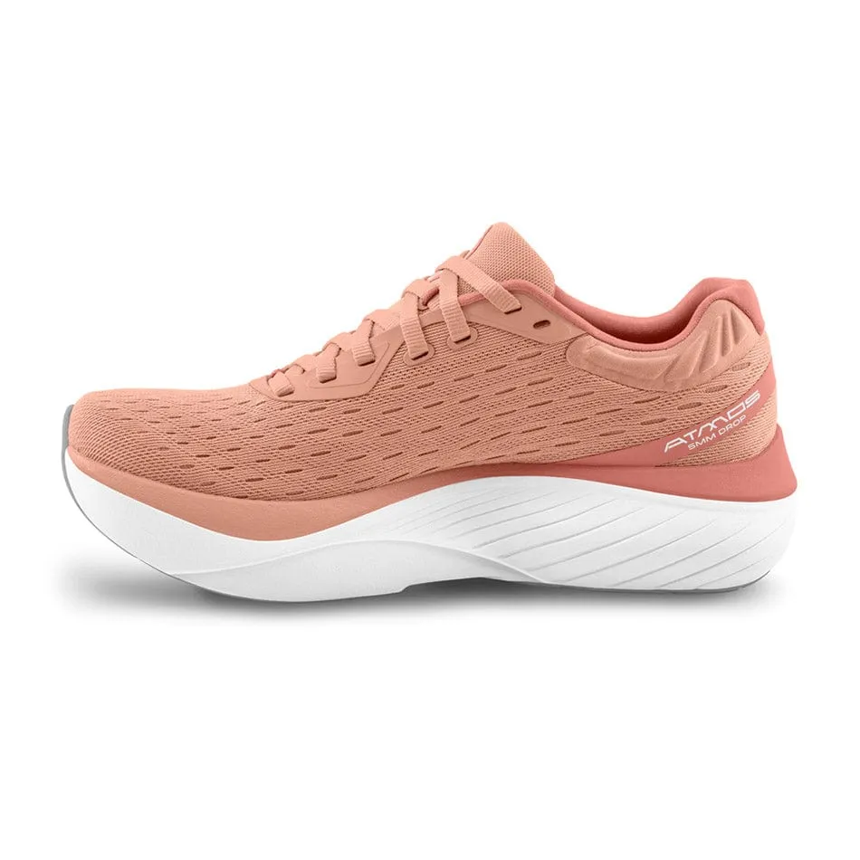 Topo Women's Atmos Running Shoes Dusty Rose/White AW24 tennis player shoes