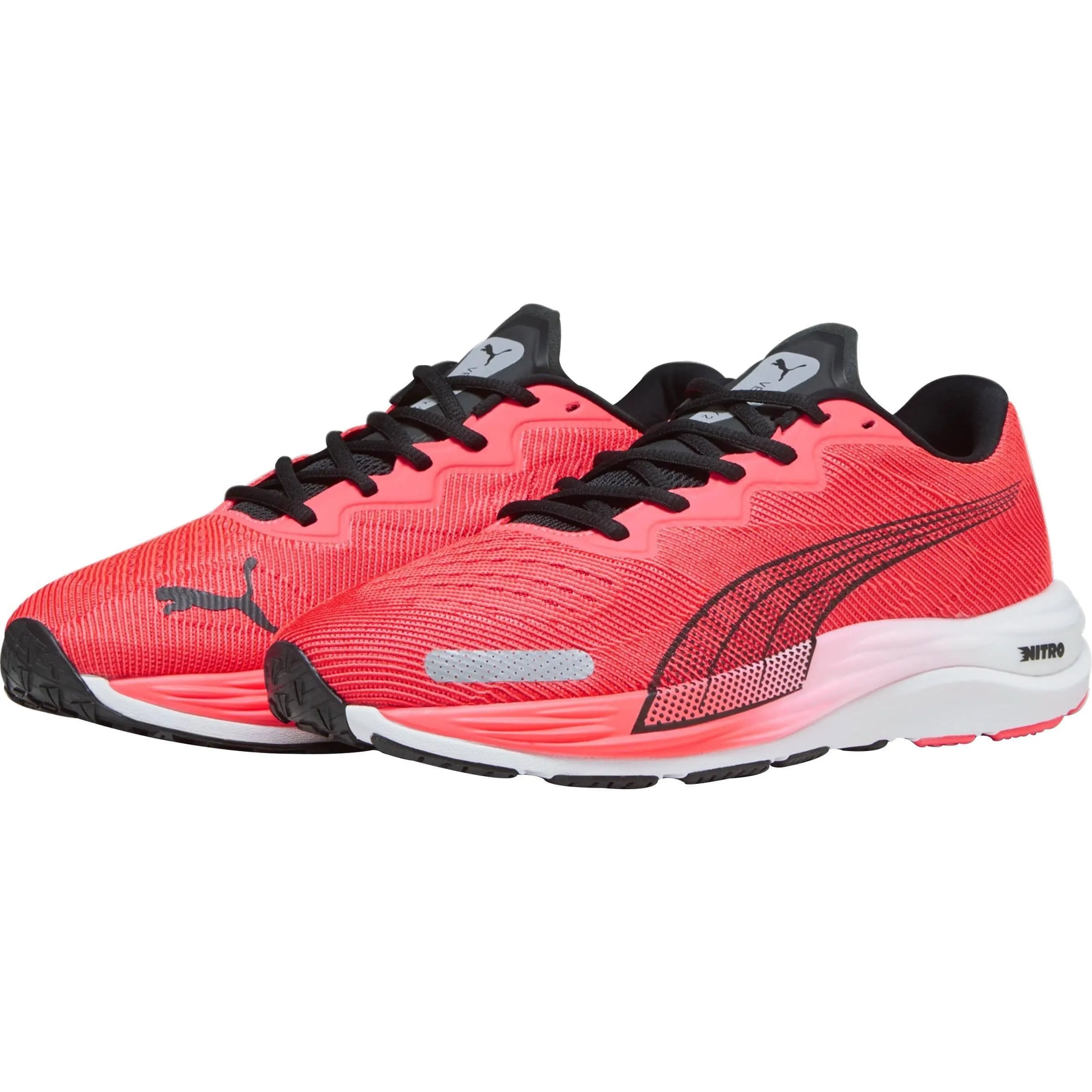 Quick Dash Rock Path Puma Velocity Nitro 2 Mens Running Shoes - Red