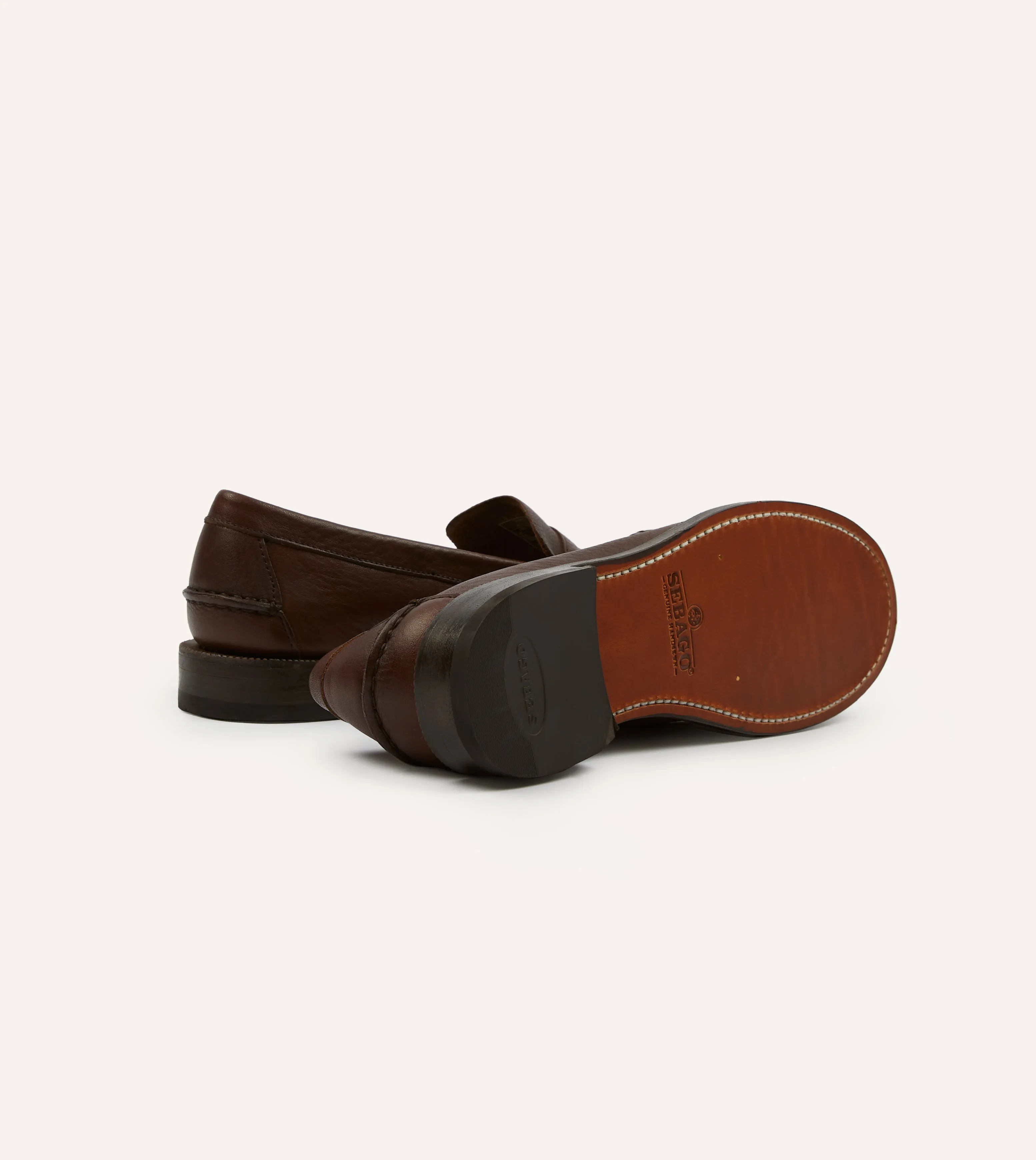 Wool Warm Canvas Drake's by Sebago Citysides Dan Bison Leather Loafer