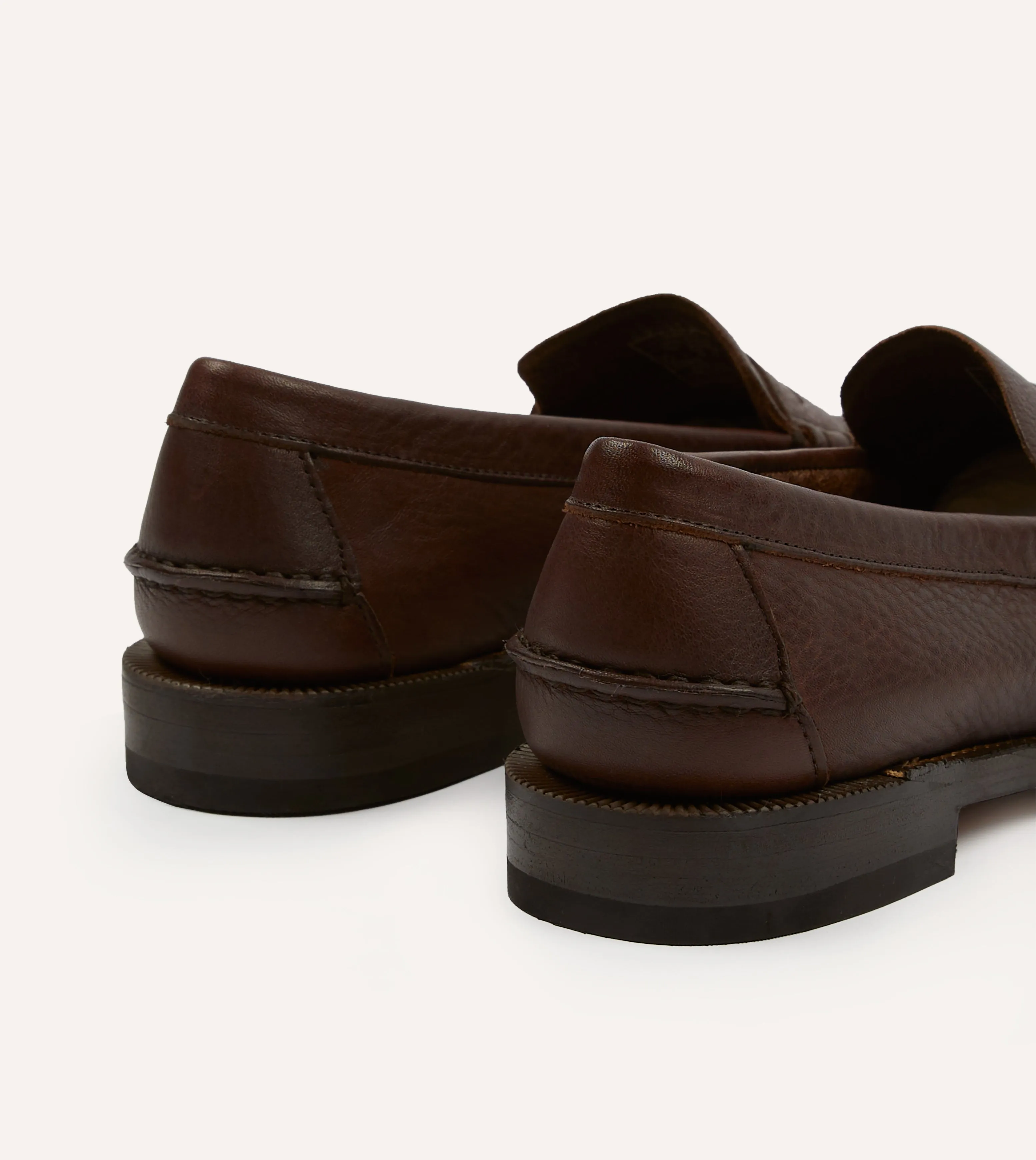 Grip Strong TPU Stability Drake's by Sebago Citysides Dan Bison Leather Loafer