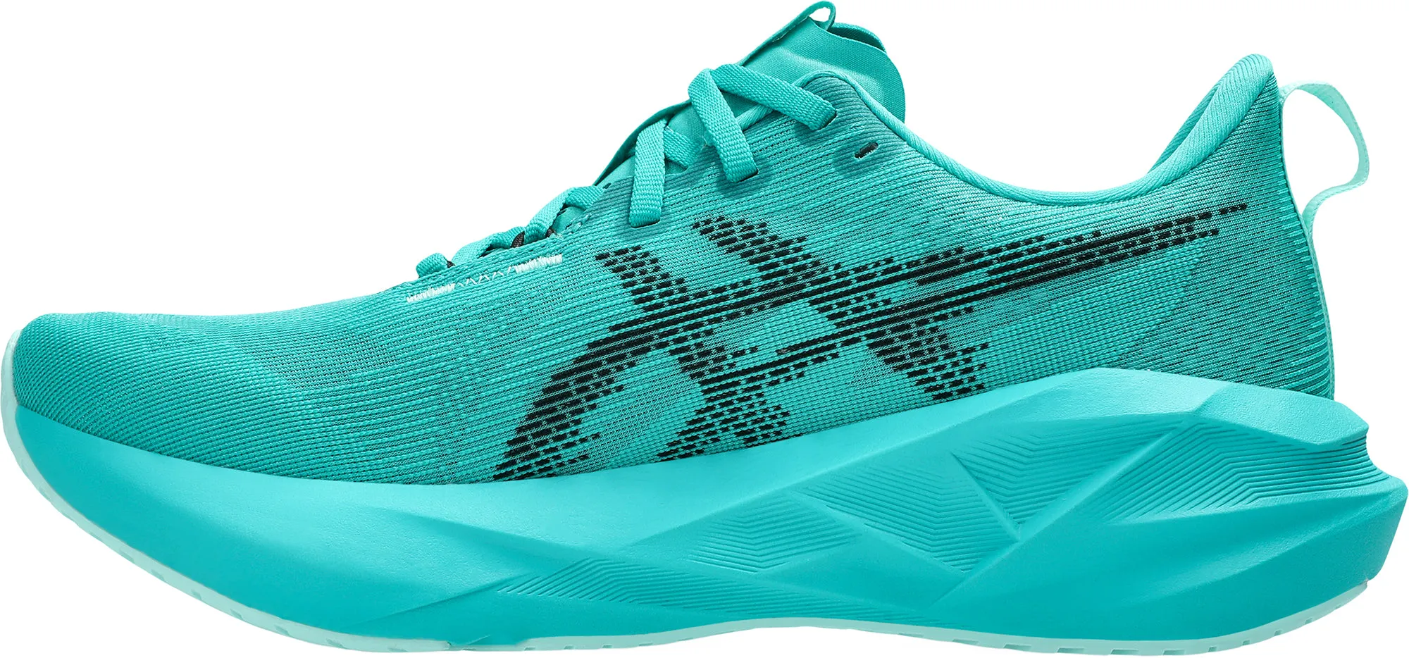Summer cool Asics NovaBlast 5 Mens Running Shoes - Green