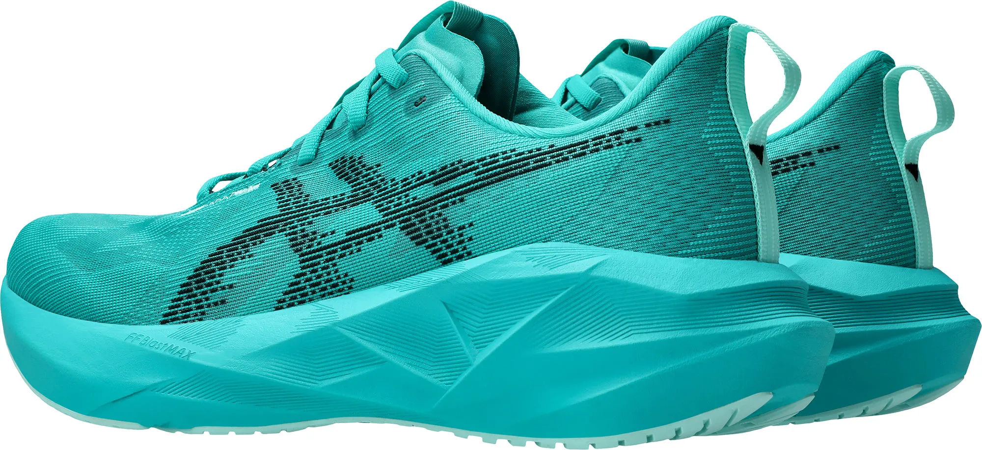 Block Walk Asics NovaBlast 5 Mens Running Shoes - Green