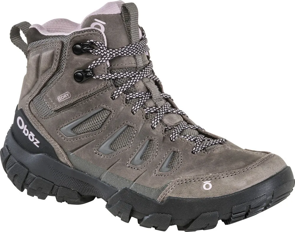 Impact Resistant Oboz Sawtooth X Mid Waterproof (Women's) - Charcoal