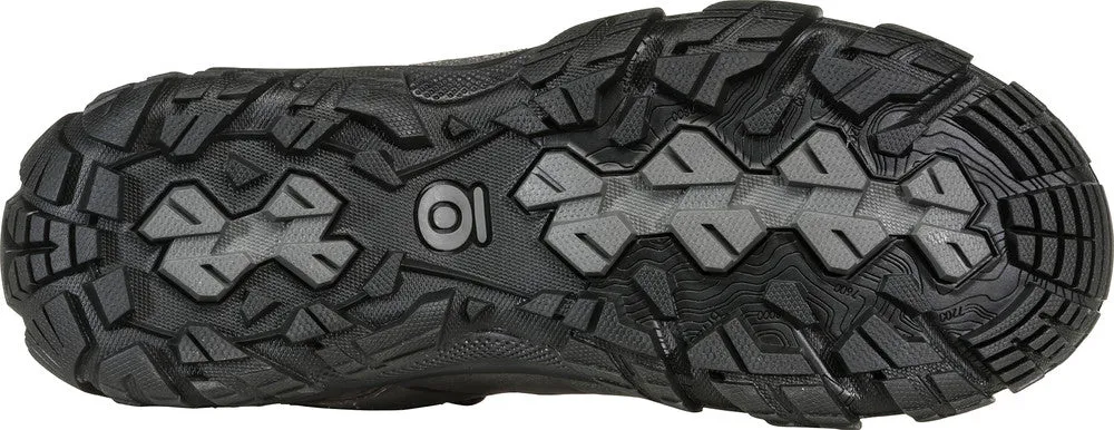 Oboz Sawtooth X Mid Waterproof (Women's) - Charcoal Mud Traction Secure Step