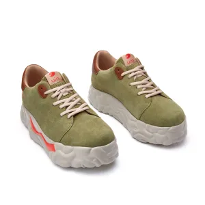 Skater Action Grass Green Sanamolls II Men
