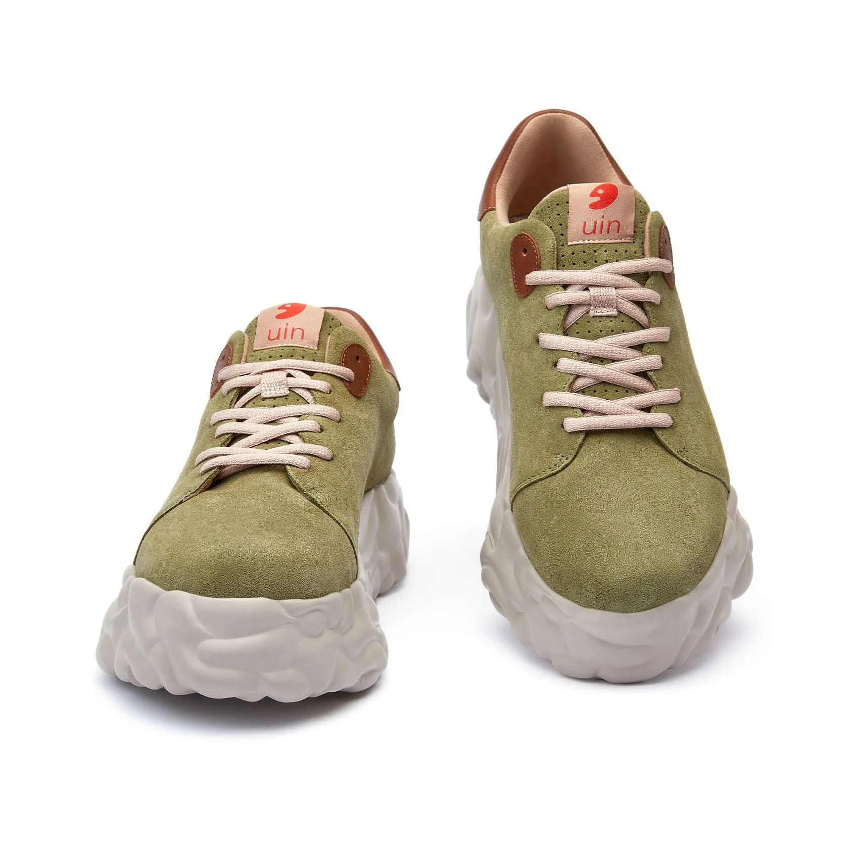 Grass Green Sanamolls II Men mesh ventilation Slip   On