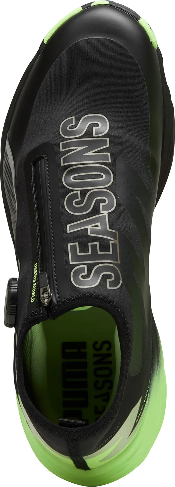 High Top Puma Voyage Nitro 3 Disc Mens Trail Running Shoes - Black