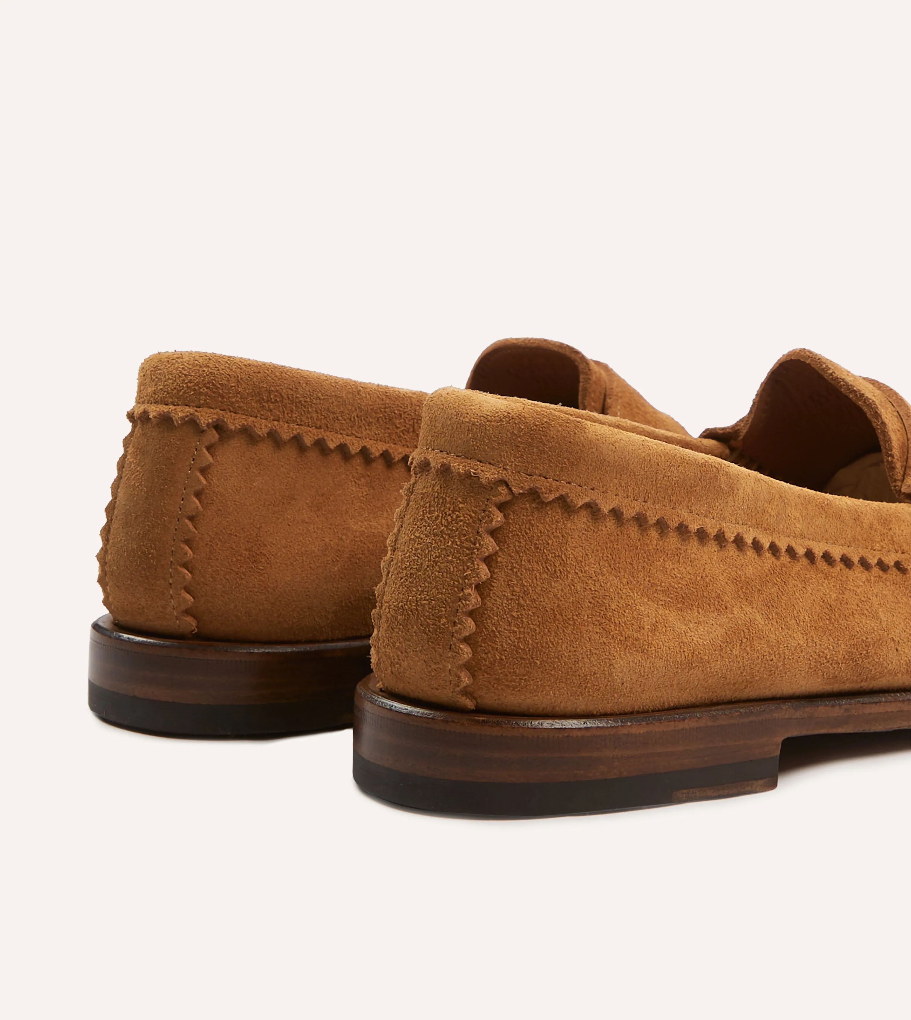 Yuketen Brown Leather Rob??s Loafer Sweat Resistant Frequent Travelers