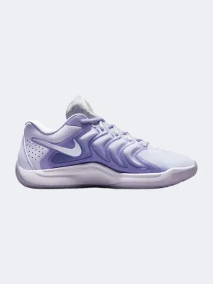 Stable Foot Frame Nike Kd17 Men Basketball Shoes Dusty Amethyst