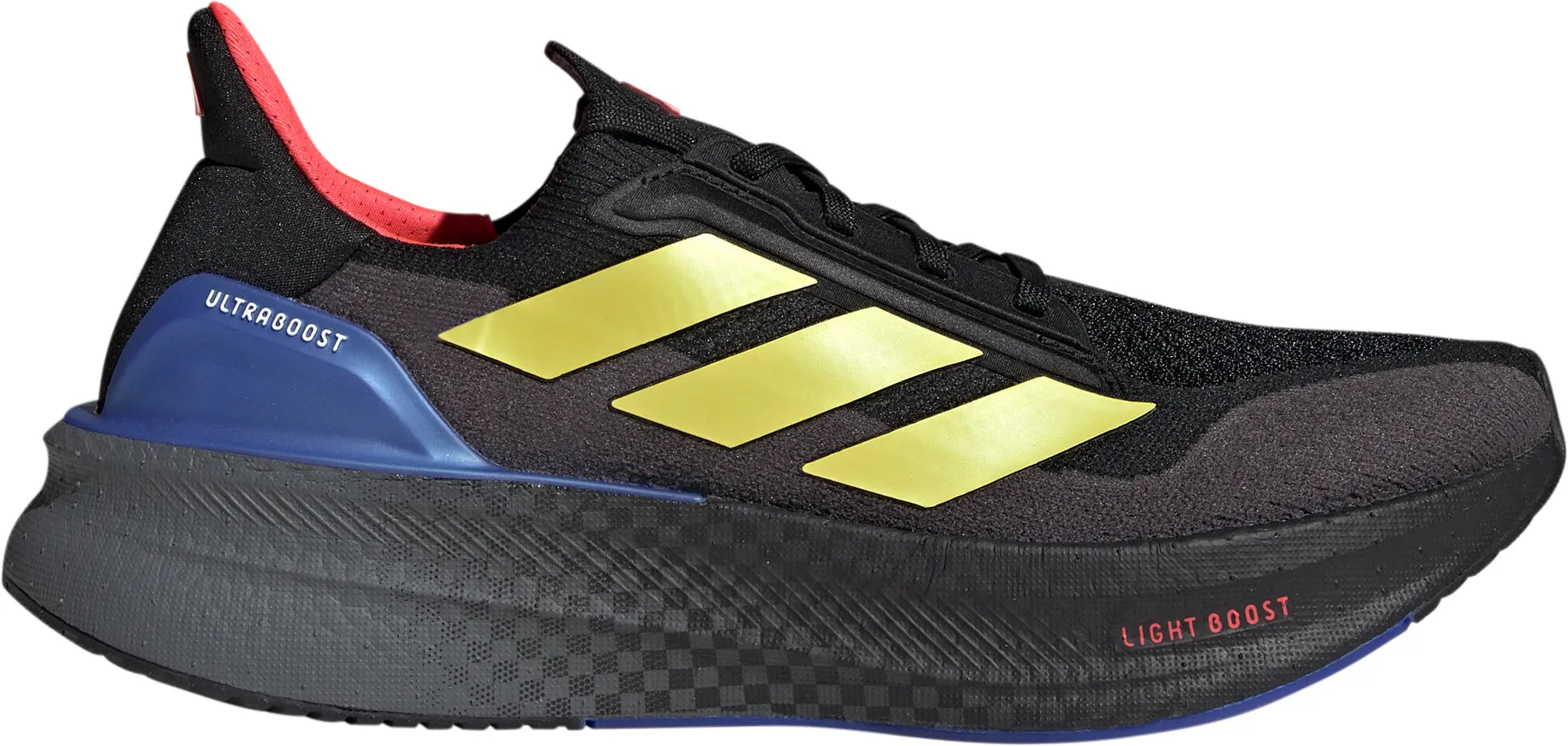 Waterproof Travel Light adidas Ultra Boost 5X Mens Running Shoes - Black