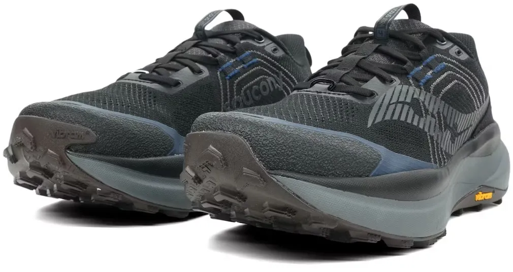 Saucony Xodus Ultra 4 Mens Trail Running Shoes - Black Ergonomic Cold Weather