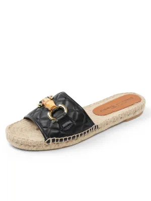 Veronica Quilted Flat Espadrille Active Gear Daylong Use