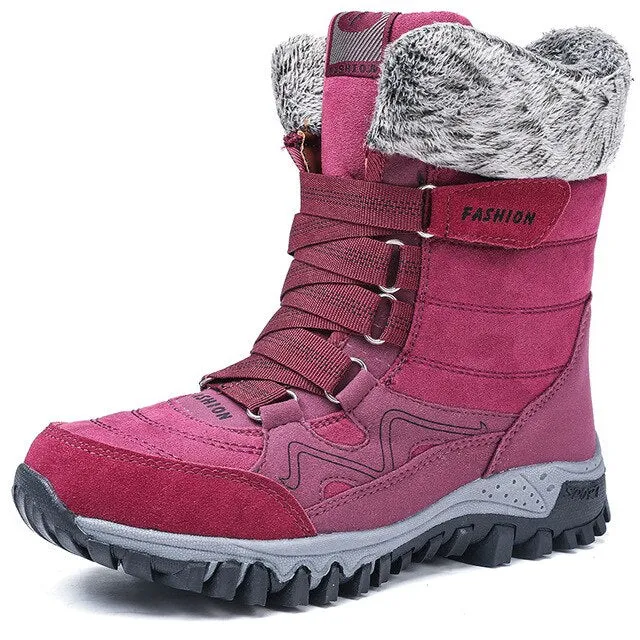 Women Boots For Winter Flexible Fit Active People Youth Fresh