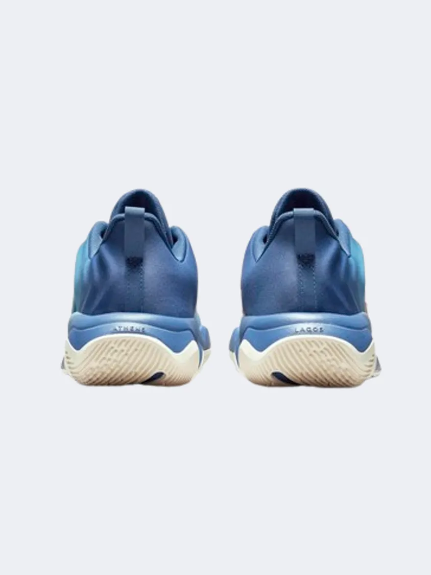 Nike Giannis Immortality 4 Gs-Boys Basketball Shoes Turquoise/Navy/Gold Quick Lateral Motion Mid   Top